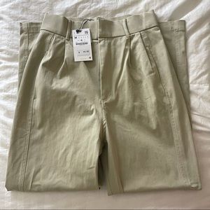 Zara straight leg trousers